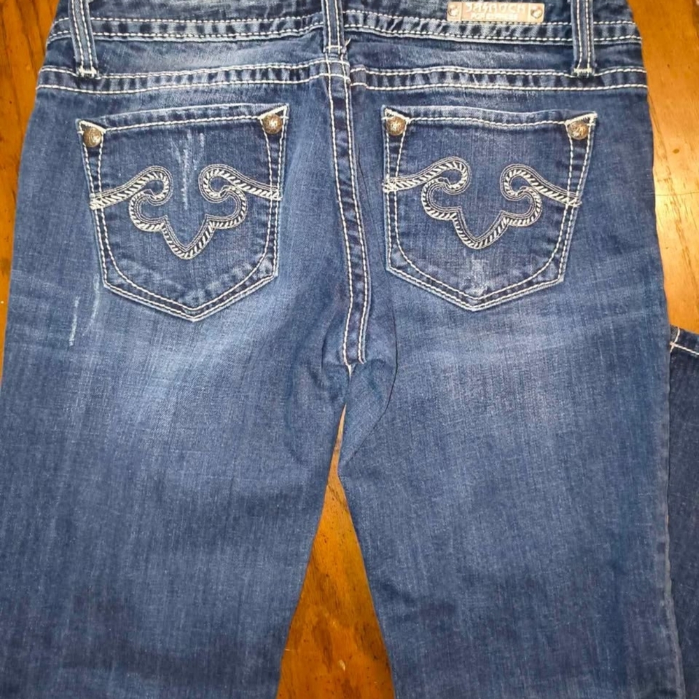 Express Dark Blue Boot Cut Jeans